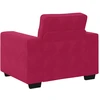 Sofa Sofos krėslas, vyno raudonumo, 100x77x82 cm, aksomas