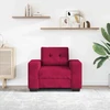 Sofa Sofos krėslas, vyno raudonumo, 100x78x80 cm, aksomas