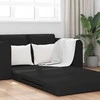 Sofa lova 60cm Juoda audinys