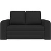 Sofa lova 60cm Juoda audinys