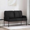 Sofa Sofos su pagalve 110cm Juoda fanera