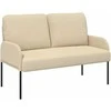 Sofa Sofos su pagalve 110cm Kreminė fanera