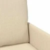 Sofa Sofos su pagalve 110cm Kreminė fanera