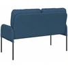 Sofa Sofos su pagalve 110cm Mėlyna fanera