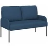 Sofa Sofos su pagalve 110cm Mėlyna fanera
