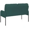 Sofa Sofos su pagalve 110cm Tamsiai žalia fanera