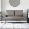 Sofa Sofos su pagalve 110cm Taupe fanera