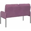 Sofa Sofos su pagalve 110cm Violetinė fanera