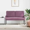 Sofa Sofos su pagalve 110cm Violetinė fanera