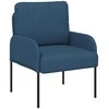 Sofa Sofos su pagalve 55cm Mėlyna fanera