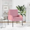 Sofa Sofos su pagalve 55cm Rožinė fanera