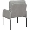 Sofa Sofos su pagalve 55cm Šviesiai pilka fanera
