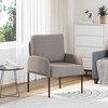 Sofa Sofos su pagalve 55cm Taupe fanera
