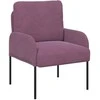Sofa Sofos su pagalve 55cm Violetinė fanera