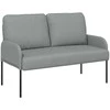 Sofa Sofų komplektai 3 pcs Šviesiai pilka 115 x 56 x 80 cm fanera