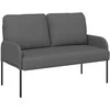 Sofa Sofų komplektai 3 pcs Tamsiai pilka 115 x 56 x 80 cm fanera