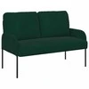 Sofa Sofų komplektai 3 pcs Tamsiai žalia 115 x 56 x 80 cm fanera