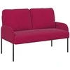 Sofa Sofų komplektai 3 pcs Vyno raudona 115 x 56 x 80 cm fanera