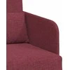 Sofa lova Vyno raudona 65 x 80 x 83 cm audinys