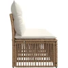 Sofa su keturiomis vietomis 4 pcs 4-Vietų skaičius Smėlio