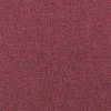Sofa su pagalve 3 pcs Vyno raudona audinys