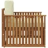 Lauko sofa Tvirta akacijos mediena ir poliesteris