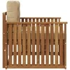 Lauko sofa Tvirta akacijos mediena ir poliesteris