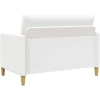 Sofa su saugojimo vieta Balta 122 x 78 x 87 cm Poliesteris