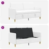 Sofa su saugojimo vieta Balta 152 x 78 x 87 cm Poliesteris