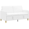 Sofa su saugojimo vieta Balta 152 x 78 x 87 cm Poliesteris