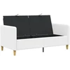 Sofa su saugojimo vieta Balta 152 x 78 x 87 cm Poliesteris