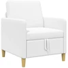 Sofa su saugojimo vieta Balta 72 x 78 x 87 cm Poliesteris