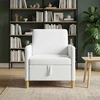 Sofa su saugojimo vieta Balta 72 x 78 x 87 cm Poliesteris