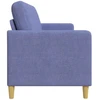 Sofa su saugojimo vieta Džinsinės mėlynos 172 x 78 x 87 cm