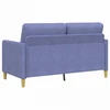 Sofa su saugojimo vieta Džinsinės mėlynos 152 x 78 x 87 cm