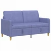 Sofa su saugojimo vieta Džinsinės mėlynos 152 x 78 x 87 cm