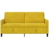 Sofa su saugojimo vieta Geltona 172 x 78 x 87 cm Poliesteris