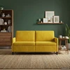 Sofa su saugojimo vieta Geltona 172 x 78 x 87 cm Poliesteris