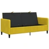 Sofa su saugojimo vieta Geltona 172 x 78 x 87 cm Poliesteris