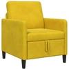 Sofa su saugojimo vieta Geltona 72 x 78 x 87 cm Poliesteris