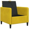 Sofa su saugojimo vieta Geltona 72 x 78 x 87 cm Poliesteris