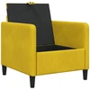 Sofa su saugojimo vieta Geltona 72 x 78 x 87 cm Poliesteris