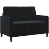 Sofa su saugojimo vieta Juoda 122 x 78 x 87 cm Poliesteris