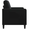 Sofa su saugojimo vieta Juoda 122 x 78 x 87 cm Poliesteris