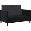 Sofa su saugojimo vieta Juoda 122 x 78 x 87 cm Poliesteris
