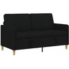 Sofa su saugojimo vieta Juoda 152 x 78 x 87 cm Poliesteris