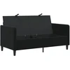 Sofa su saugojimo vieta Juoda 152 x 78 x 87 cm Poliesteris