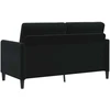 Sofa su saugojimo vieta Juoda 152 x 78 x 87 cm Poliesteris