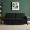 Sofa su saugojimo vieta Juoda 172 x 78 x 87 cm Poliesteris