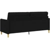 Sofa su saugojimo vieta Juoda 192 x 78 x 87 cm Poliesteris